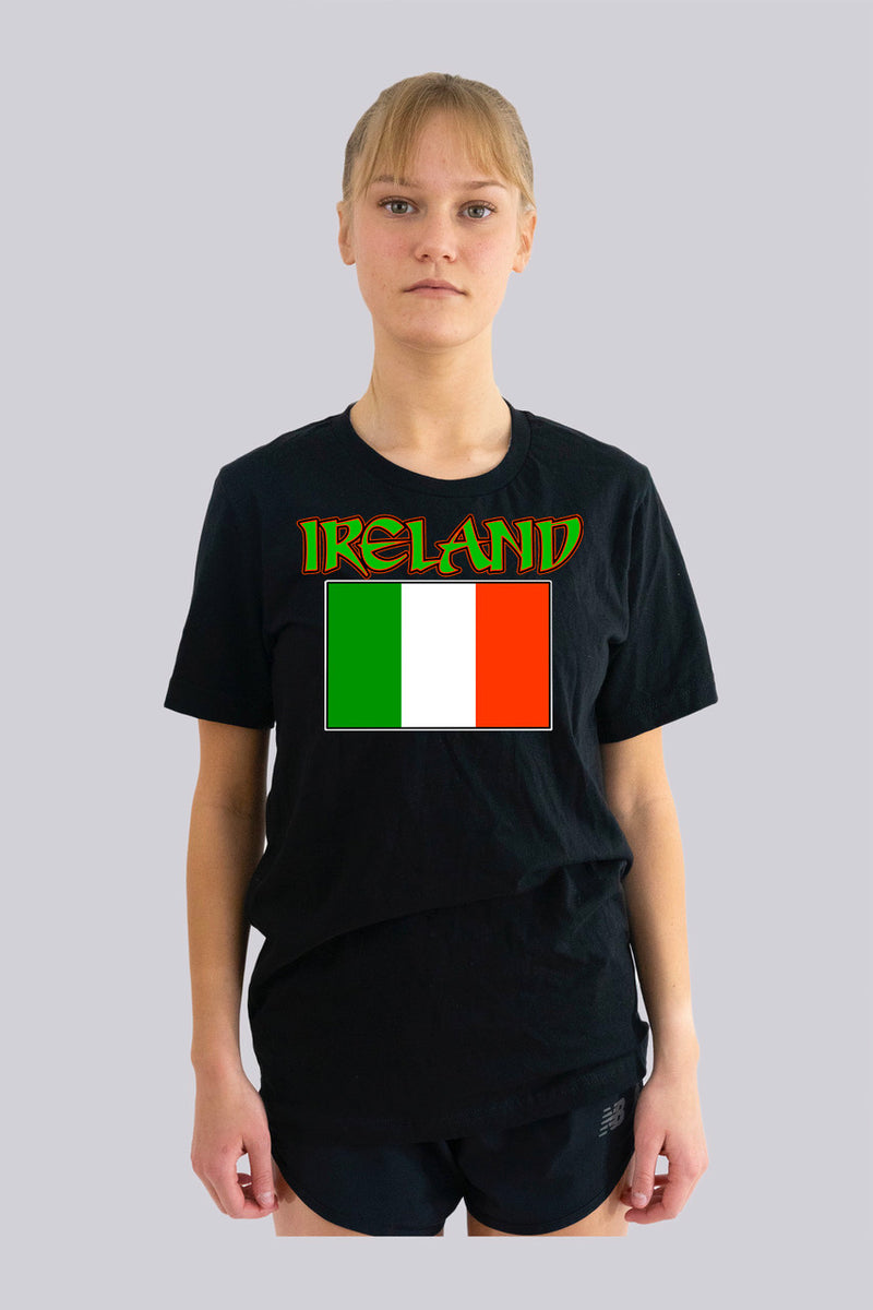 Ireland and flag