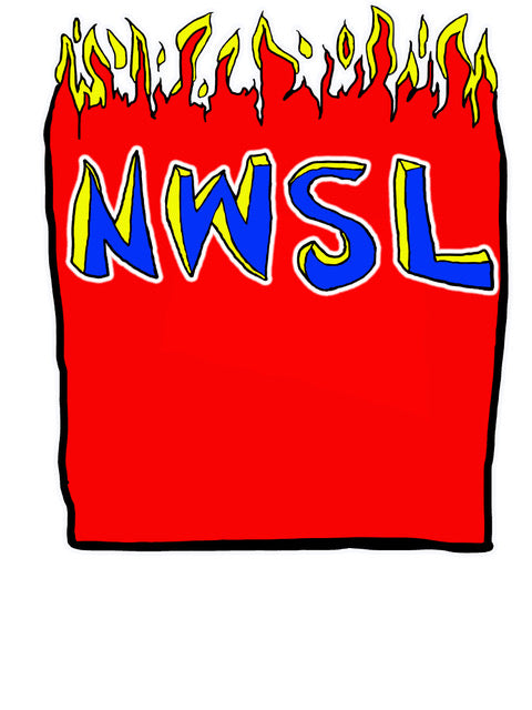 Mens NWSL flames pullover