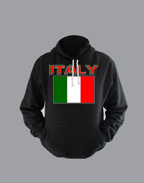 international flag pullover hoodie