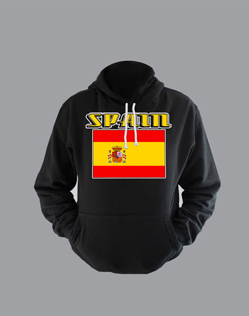 international flag pullover hoodie