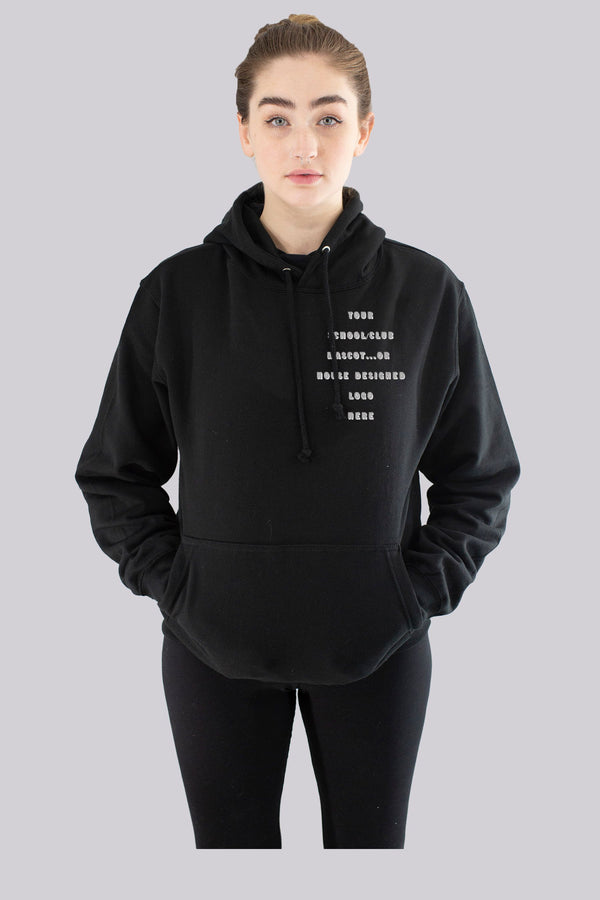 team pull over hoodies ( front and back print )
